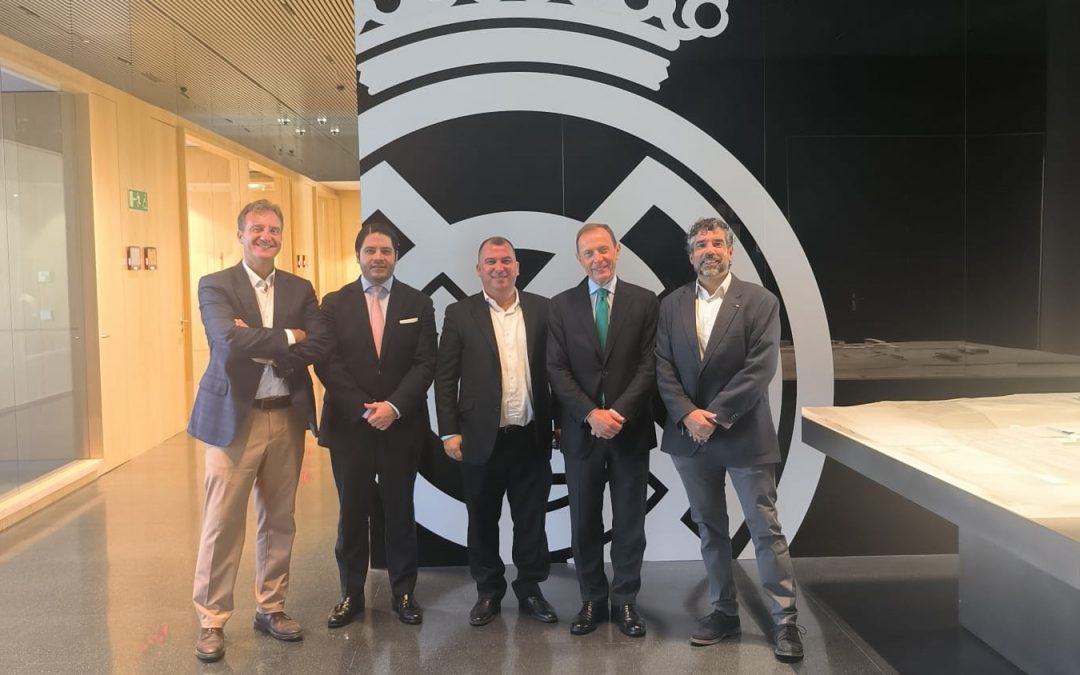 Visita de las Autoridades de Sucre a la Fundación Real Madrid